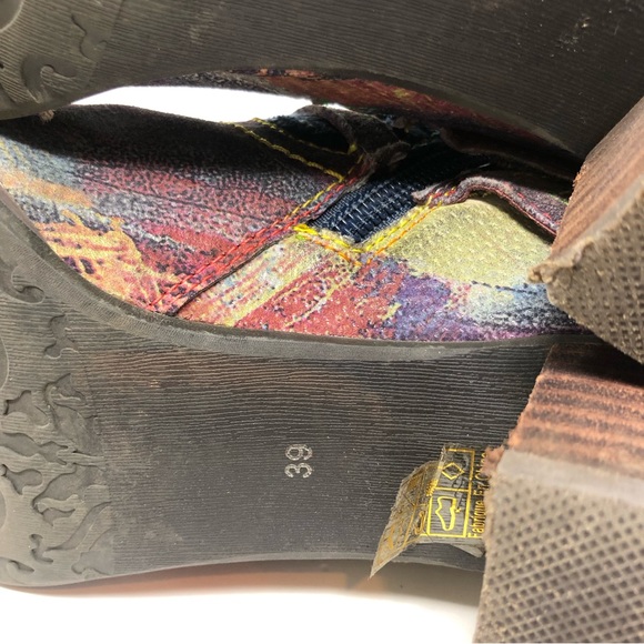 Spring Step L’ Artiste Shazam Multicolored Booties - Picture 9 of 12